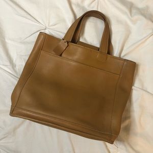 Vintage Coach Leather Shopper